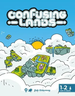Produktbild von Brettspiel Confusing Lands – Strategisches Familienspiel für Kinder und Erwachsene