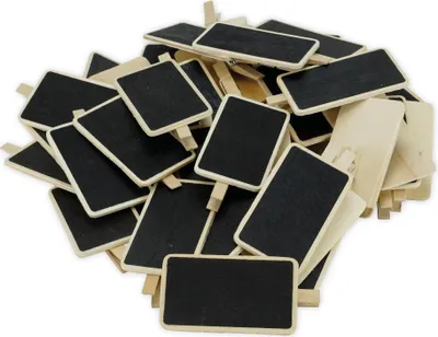 Produktbild von TimeTEX Set Tafel-Klammern, 50-tlg., 70 x 40 mm