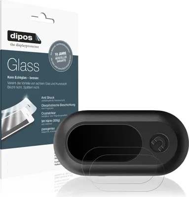 Produktbild von 2x Schutzfolie für OBEST 31991 Actioncam matt - Anti-Shock 9H Folie dipos Glass Kunststoffglas