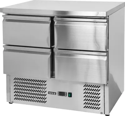 Obrázok produktu pre Chladiaci pult so 4 zásuvkami, 170 W, 220 l, 900 x 700 x 870 mm