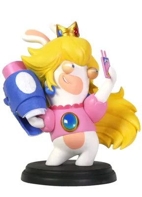 Immagine prodotto di Mario & Rabbids Kingdom Battle Figur Rabbid Peach (16,5 cm)