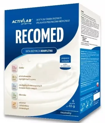 Produktbild von Activlab RecoMed neutral 6 Beutel