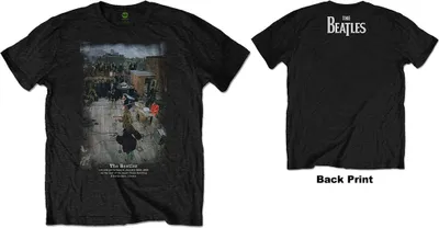 Produktbild von The Beatles 3 Savile Row (Back Print) Black L T-Shirt