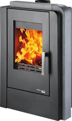 Obrázek produktu pro Krbová kamna Haas & Sohn Nordby Denim Blue ocel přírodní kámen černá 6 kW s externím přívodem vzduchu