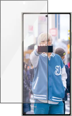 Zdjęcie produktu dla PanzerGlass ® Screen Protector Samsung Galaxy S25 Ultra | Ultra-Wide Fit, Samsung, Samsung - Galaxy S25 Ultra, Aplikacja na sucho, Odporny na zadrapania, Odporny na wstrząsy, Przezroczysty, 1 szt.