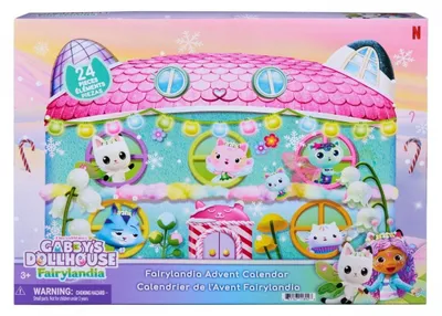 Produktbild von Gabby's Dollhouse DreamWorks Fairylandia Adventskalender, 3 Jahr(e), Mehrfarbig