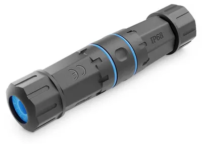 Produktbild von Elfcam - 1 Stück RJ45-Koppler Cat 6A für Starlink Gen 3G / Mini, Ethernet Adapter Buchse auf Buchse IP68 Außen für Ethernet-Kabelverlängerung Cat 5, Cat 5e, Cat 6, Cat 6A, Cat 7