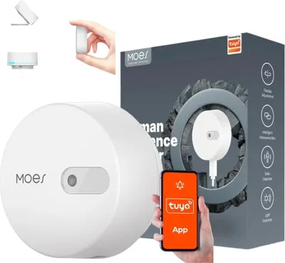 Obrázok produktu pre Mikrovlnný snímač pohybu Zigbee 3.0 Tuya Moes