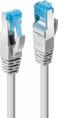 Image de LINDY Patchkabel Cat.6A U/UTP LSZH Kabel, grau 0,3m