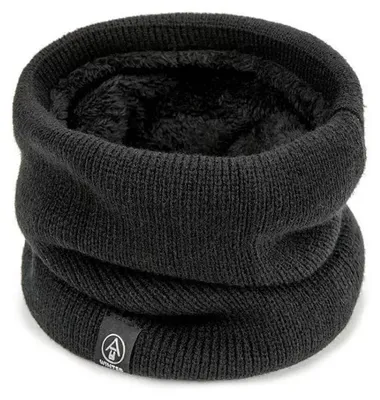 Productafbeelding van Thermosjaal – Fleecejaal – Luxe wollen sjaal – One size – Fietsjas – Warme winterjas – Voering – Windbescherming – Halswarmer