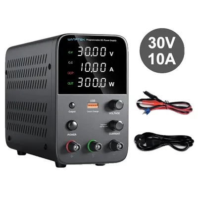 Obrázek produktu pro Nastavitelný stejnosměrný napájecí zdroj, výstupní napětí 60 V, výstupní proud 5 A, WPS3010H
