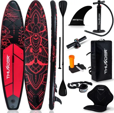 Produktbild von Sup 320Cm Brett Mit Pumpe, Sitz Und Verstellbarem Paddel - Stabiles Kajak
