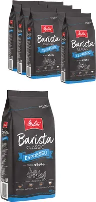 Produktbild von MELITTA Ganze Kaffeebohnen Barista Espresso 8 x 1 kg kraftvoll und würzig