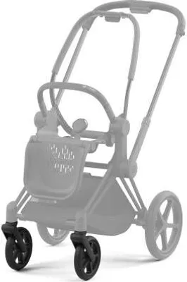 Produktbild von Cybex Vorderrad Set für Priam 3 & e-Priam - Matt Black