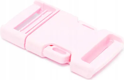 Produktbild von 10 Stück Kunststoffschnallen, 25 mm, ROSA