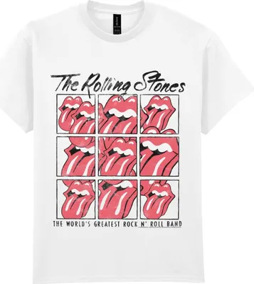 Immagine prodotto di Maglietta "Rolling Stones: la più grande band rock 'n' roll del mondo"