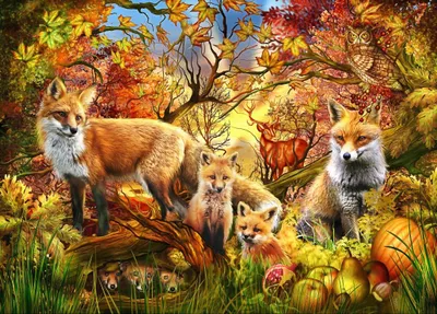 Produktbild von BLUEBIRD Puzzle Kouzlo podzimu 1500 dílků