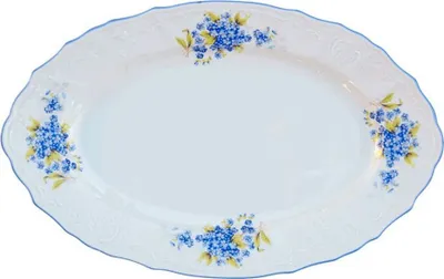 Produktbild von Thun 1794 Ovale Schale, 36 cm, Bernadotte, Porzellan Thun