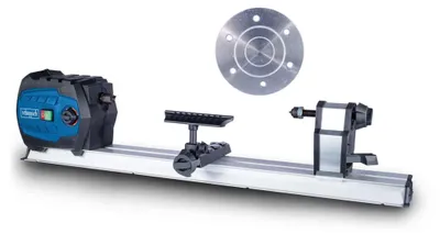 Image de Scheppach DM600VARIO Tour à bois | 550W | vitesse variable de 800 à 3000 tours | pièce à usiner max. 60 x 25 cm y compris disque à planer