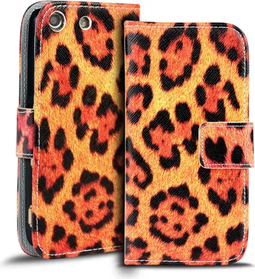 Produktbild von Handy Tasche für Sony Xperia M5 Hülle Kunstleder Motiv Schutzhülle Case