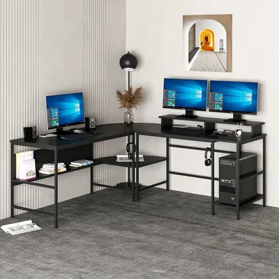 Produktbild von Skye Decor, Greta RGB - 8536 - Black, Schreibtisch, Schwarz, 100 % MELAMINBESCHICHTETE SPANPLATTEN, 180 x 60 x 74 cm