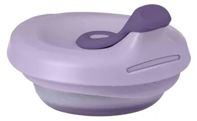 Image de B.sac remplissant la boîte pour aliments violet