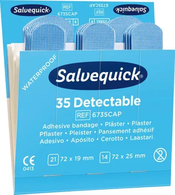 Zdjęcie produktu dla Wkład Salvequick 6x35pl.wykrywalny