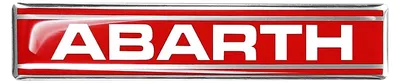 Obrázok produktu pre Abarth, 3D nálepka s oficiálnym logom, veľkosť 10 cm