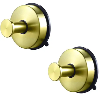 Produktbild von Solidchoice – Set mit 2 Haken mit Vakuum-Saugnapf für Badezimmer und Küche