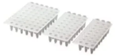 PCR-Mikrotiterplatte 48 Well, 0,2 ml, transparent, 20 Stück