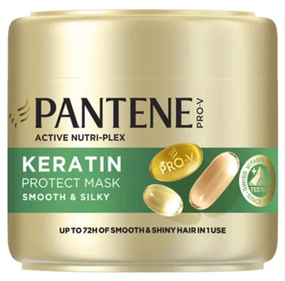 Image de Pantene Keratin Smooth Masque capillaire 300 ml