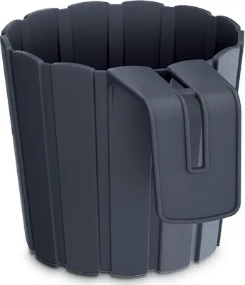 Produktbild von nabbi Kunststoff Balkonkasten DDEZ150 14,4 cm - Anthrazit