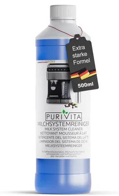 Produktbild von PURIVITA® Milchsystemreiniger Kaffeevollautomat Milchschaumreiniger, 500ml