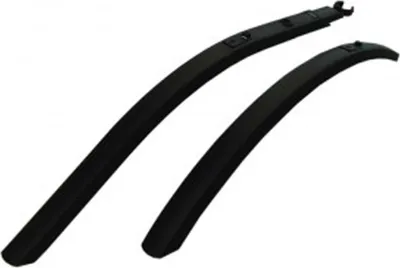 Produktbild von SKS ATB-Steckbleche 28", 45mm, schwarz, mit Spritzschutz