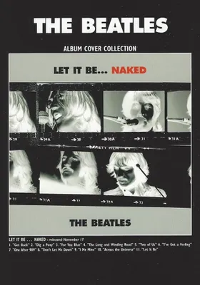 Image de The Beatles - Carte postale "Let It Be" RO8400 (Taille unique) (Noir/Blanc)