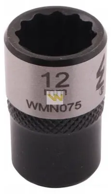 Produktbild von Waryński Zwölfkant-Stecknuss 3/8 Zoll 12 mm CrV