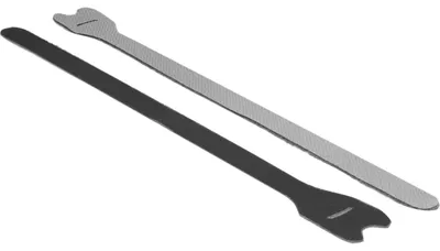 Produktbild von Delock Klettverschluss - 30 cm - Schwarz (Packung mit 10)