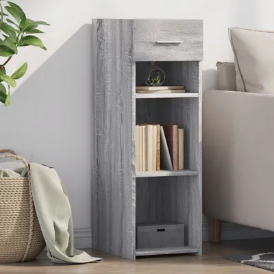 Produktbild von vidaXL Sideboard Grau Sonoma 30x42,5x93 cm Holzwerkstoff