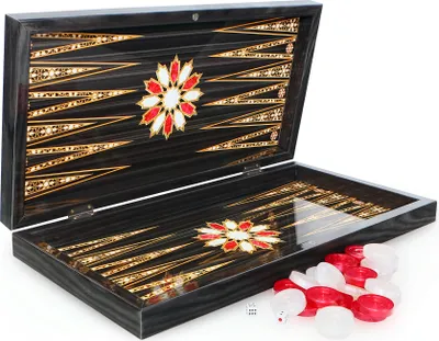 Obrázok produktu pre Luxusná stolová hra Orient Backgammon Tavla XXL Rodinná hra