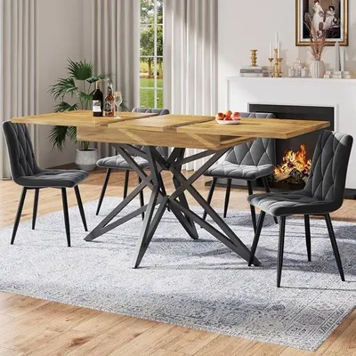Productafbeelding van Uitschuifbare eettafel, uitschuifbare keukentafel
