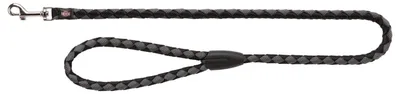 Produktbild von TRIXIE Cavo Leine, S–M: 1,00 m / Ø 12 mm, schwarz / grafit