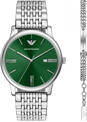 Immagine prodotto di Set da uomo EMPORIO ARMANI AR80087SET verde fashion