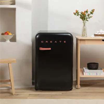Produktbild von FRIDGE RETRO 107L - Kühlschrank im Retro-Stil