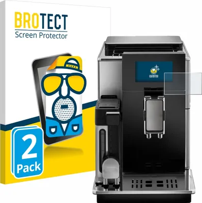 Produktbild von 2x BROTECT Schutzfolie für DeLonghi Maestosa Displayschutz Displayschutzfolie Folie Matt Entspiegelungsfolie