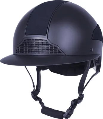 Zdjęcie produktu dla Kask jeździecki QHP Austyn z daszkiem polo