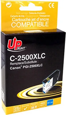 Produktbild von T3AZUR CJ2500XLCUP, Cyan, 21 ml, 1 Stück(e), 1800 Seiten