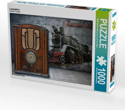 Produktbild von CALVENDO Puzzle Lumophon | 1000 Teile Lege-Größe 64x48cm Foto-Puzzle für glückliche Stunden