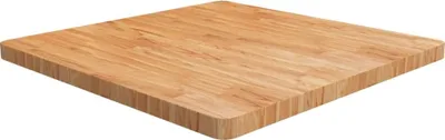 Zdjęcie produktu dla Kwadratowy blat do stolika, jasnobrązowy, 80x80x4 cm, dębowy