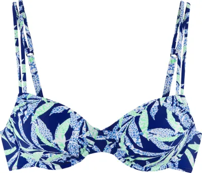 Produktbild von VIVANCE Bügel-Bikini-Top Jelly blau bedruckt Größe 36 Cup E