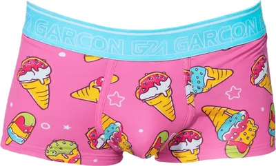 Image de Garçon - Sous-vêtement Boxeur ajusté Hommes - Ice Cream Trunk - 1x Taille M